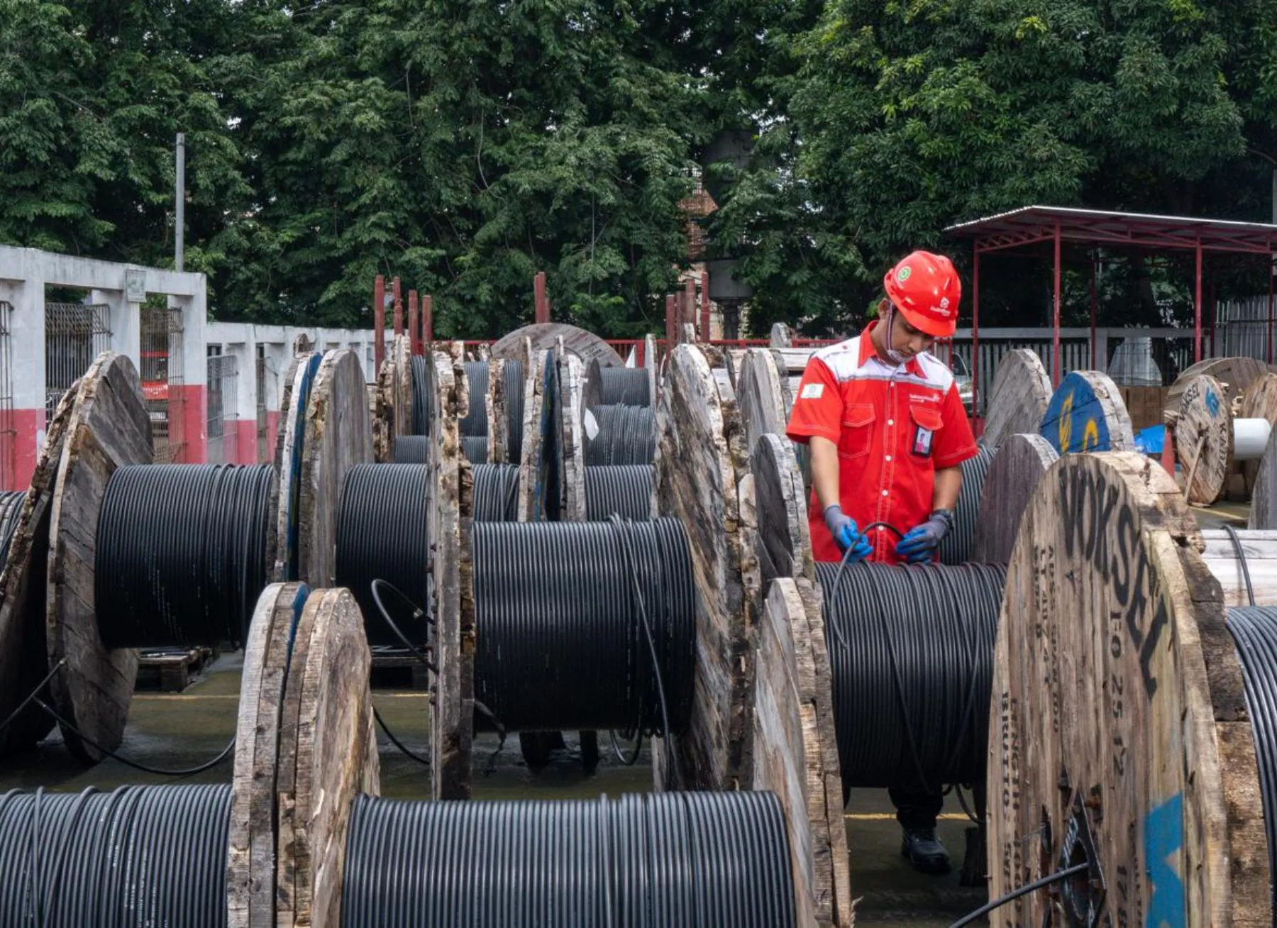 Pembangunan kabel bawah laut Nongsa-Changi Cable System (NCC) oleh Telkom dan BW Digital