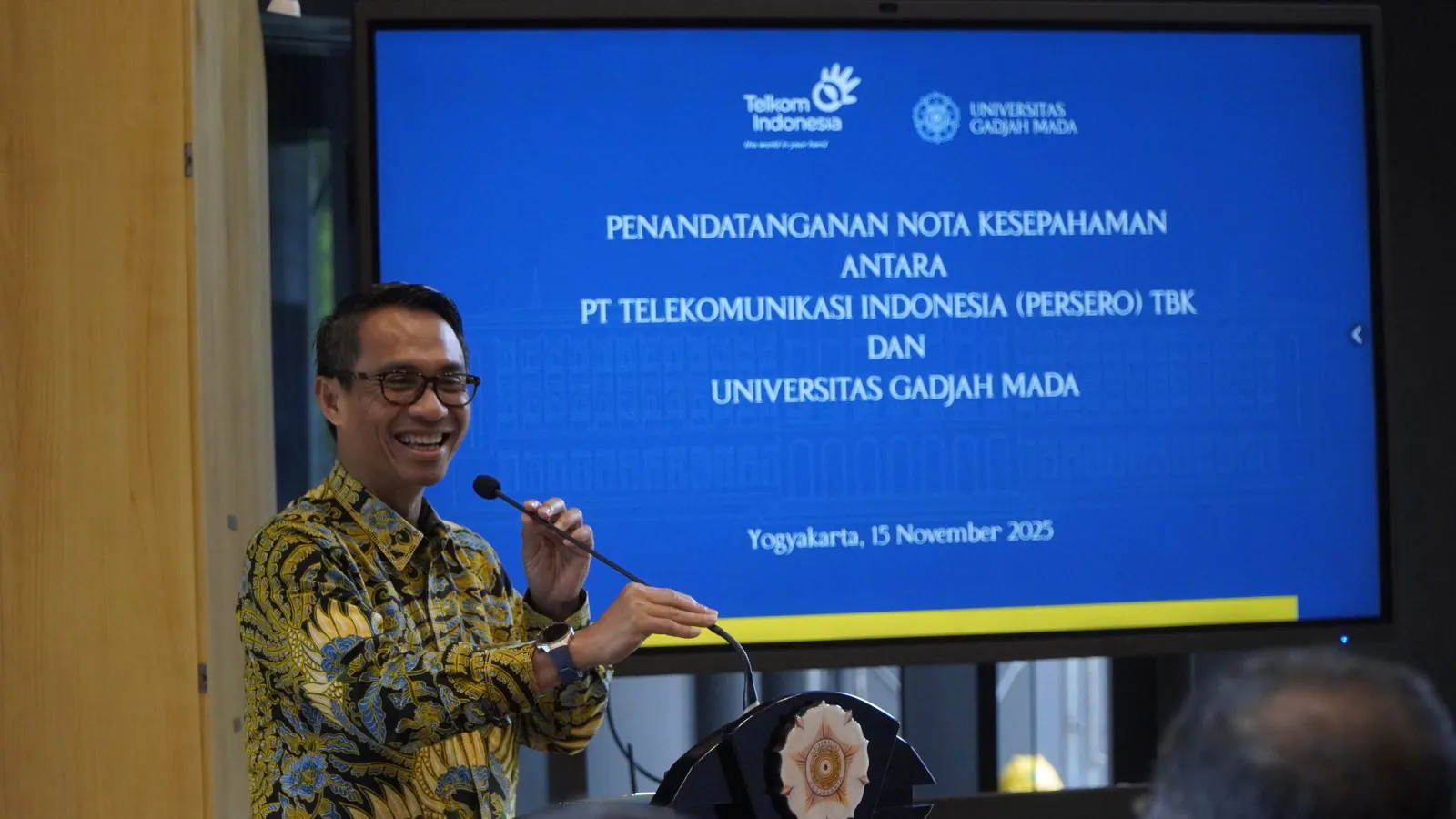Telkom – UGM Jalin Kerja Sama Strategis
