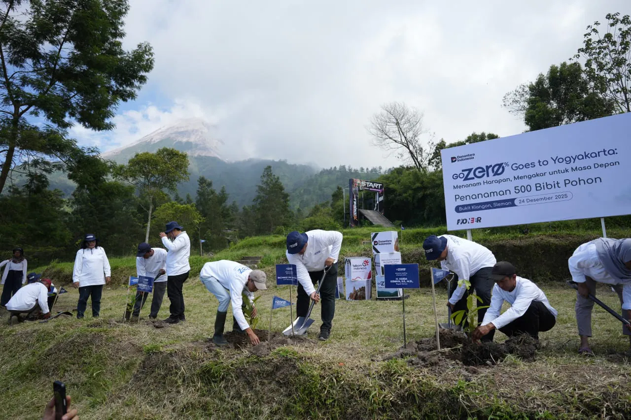 Peringati World Tree Day 2025, Telkom perkuat ruang terbuka hijau dan ketahanan lingkungan DIY