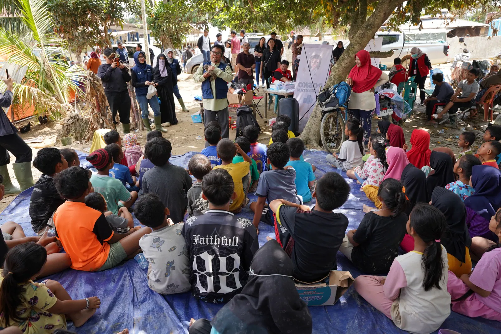 TelkomGroup Dukung Pemulihan Psikologis Anak Terdampak Banjir di Aceh Tamiang