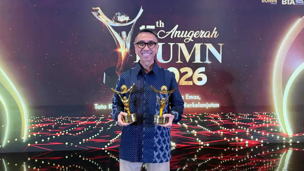 Raih Dua Penghargaan Anugerah BUMN 2026
