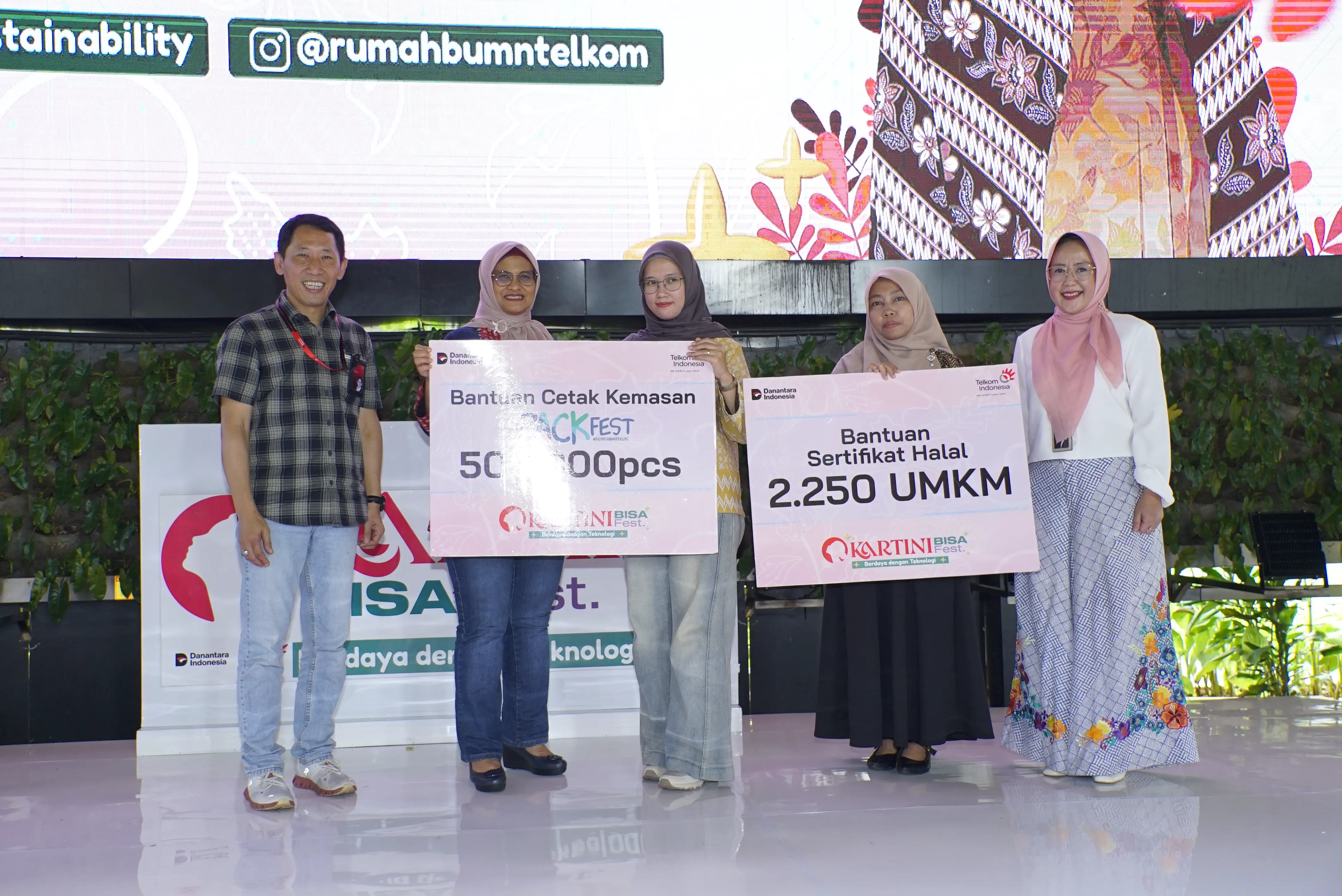 Perkuat Peran Kartini Digital, Telkom Dorong UMKM Perempuan Tembus Pasar Lebih Luas