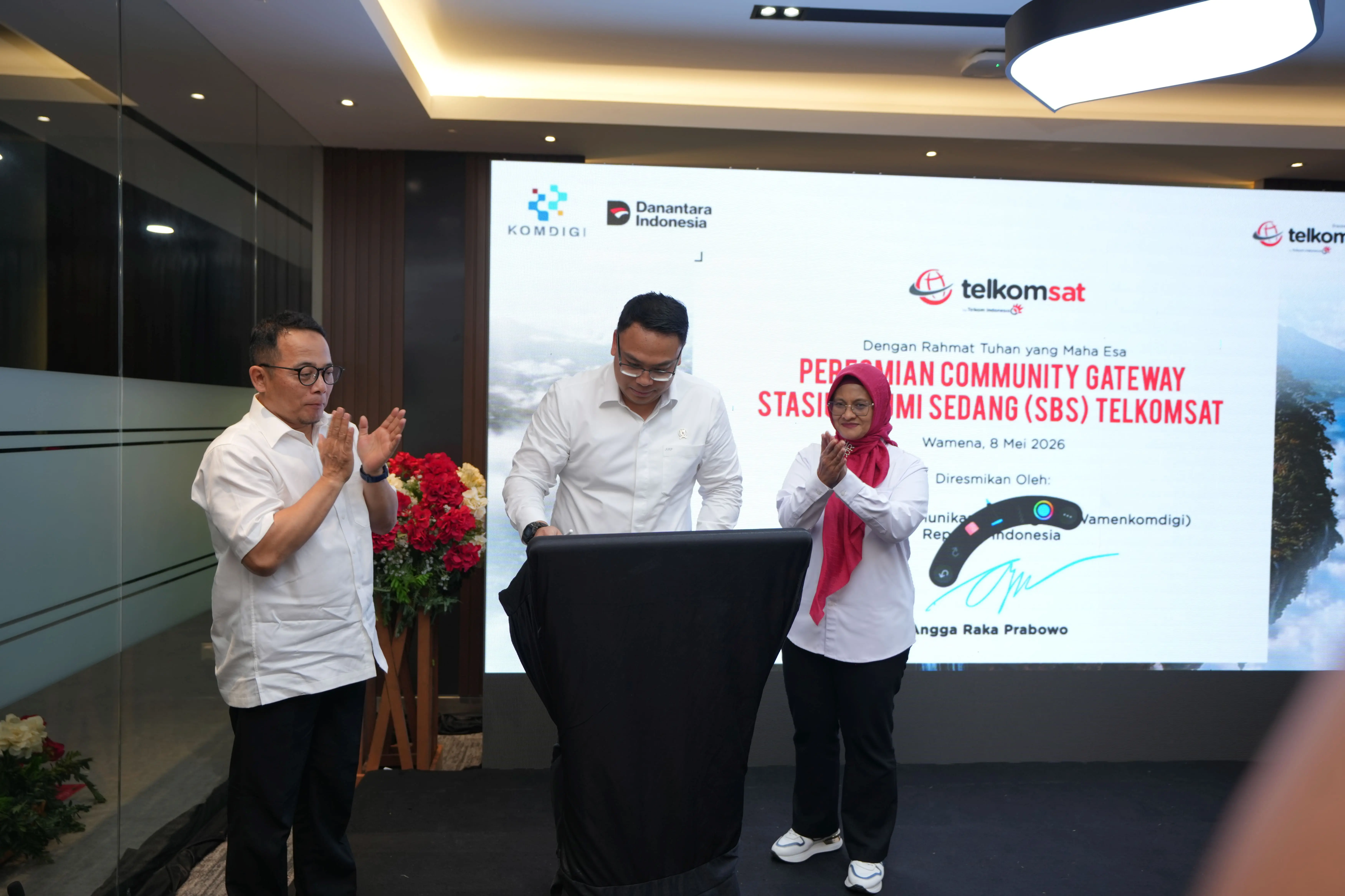 TelkomGroup Resmikan Community Gateway Wamena