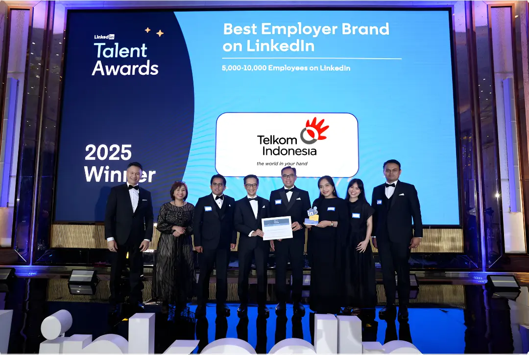 TelkomGroup Bersinar di LinkedIn Talent Awards 2025