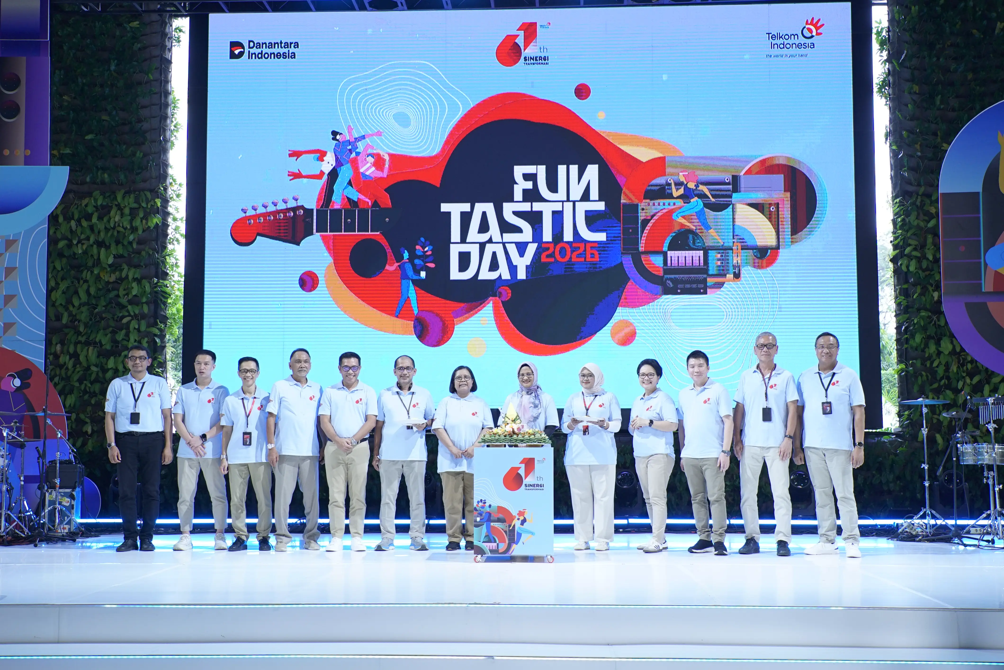 61 Tahun Telkom Indonesia, Gelorakan Semangat  Transformasi Digital Nasional