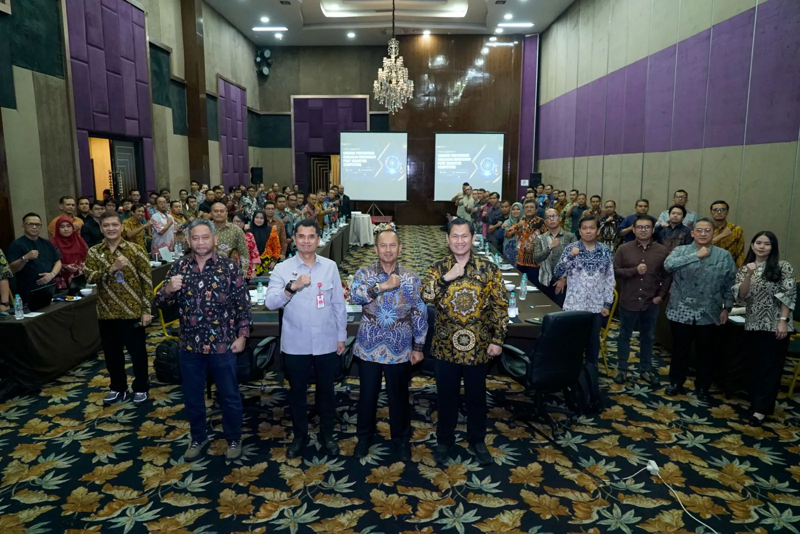 Kemenko Polkam, BSSN, dan Telkom Perkuat Kolaborasi Nasional Hadapi Ancaman Era Komputasi Kuantum
