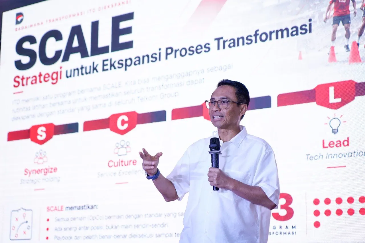 Telkom Luncurkan SCALE, Integrasikan AI, Cloud, dan Keamanan Siber