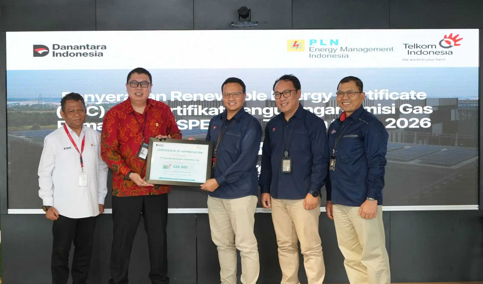 The Telkom Hub Capai Net Zero Emisi, 66 Lokasi PoP Telkom Menggunakan 21% Energi Terbarukan