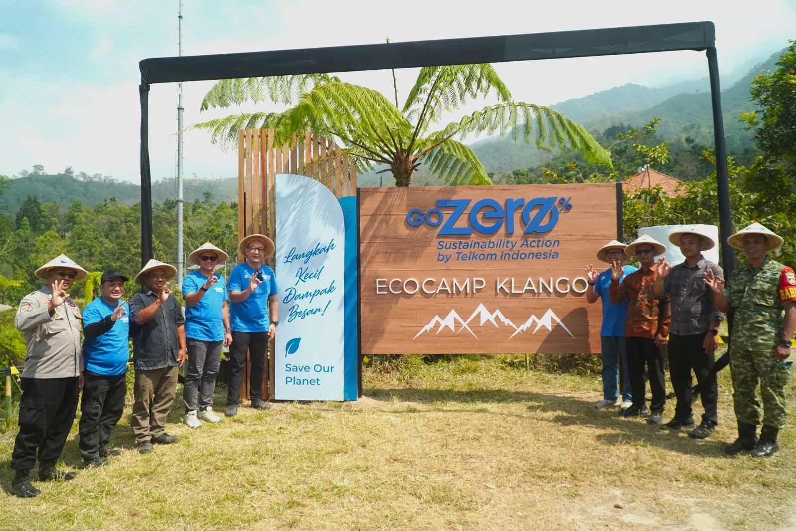 GoZero% Goes to Klangon, Telkom Bangun Ekosistem Keberlanjutan Berbasis Konservasi dan Pemberdayaan Masyarakat