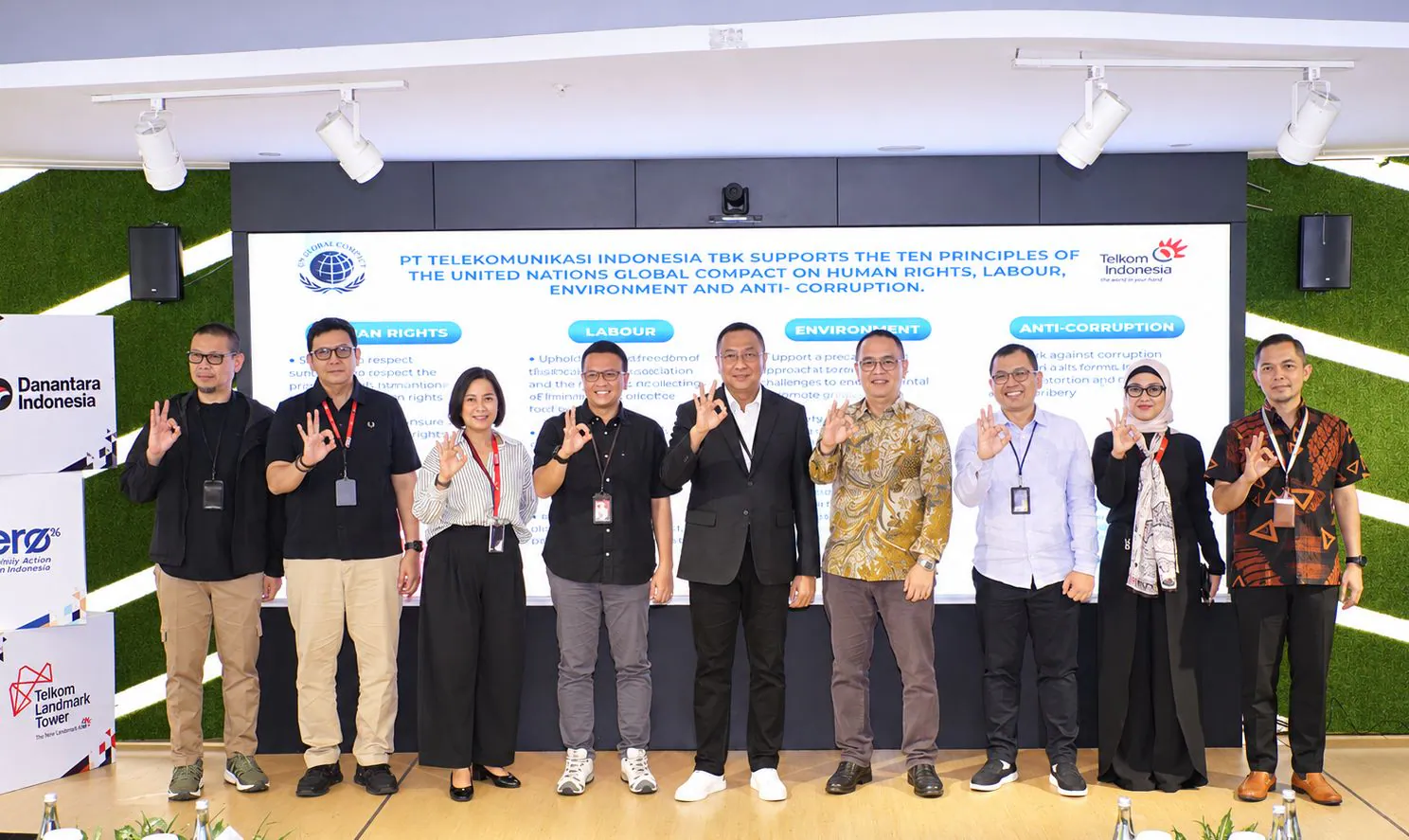 Telkom Perkuat ESG lewat Keanggotaan UN Global Compact dan Program Zero Waste to Landfill