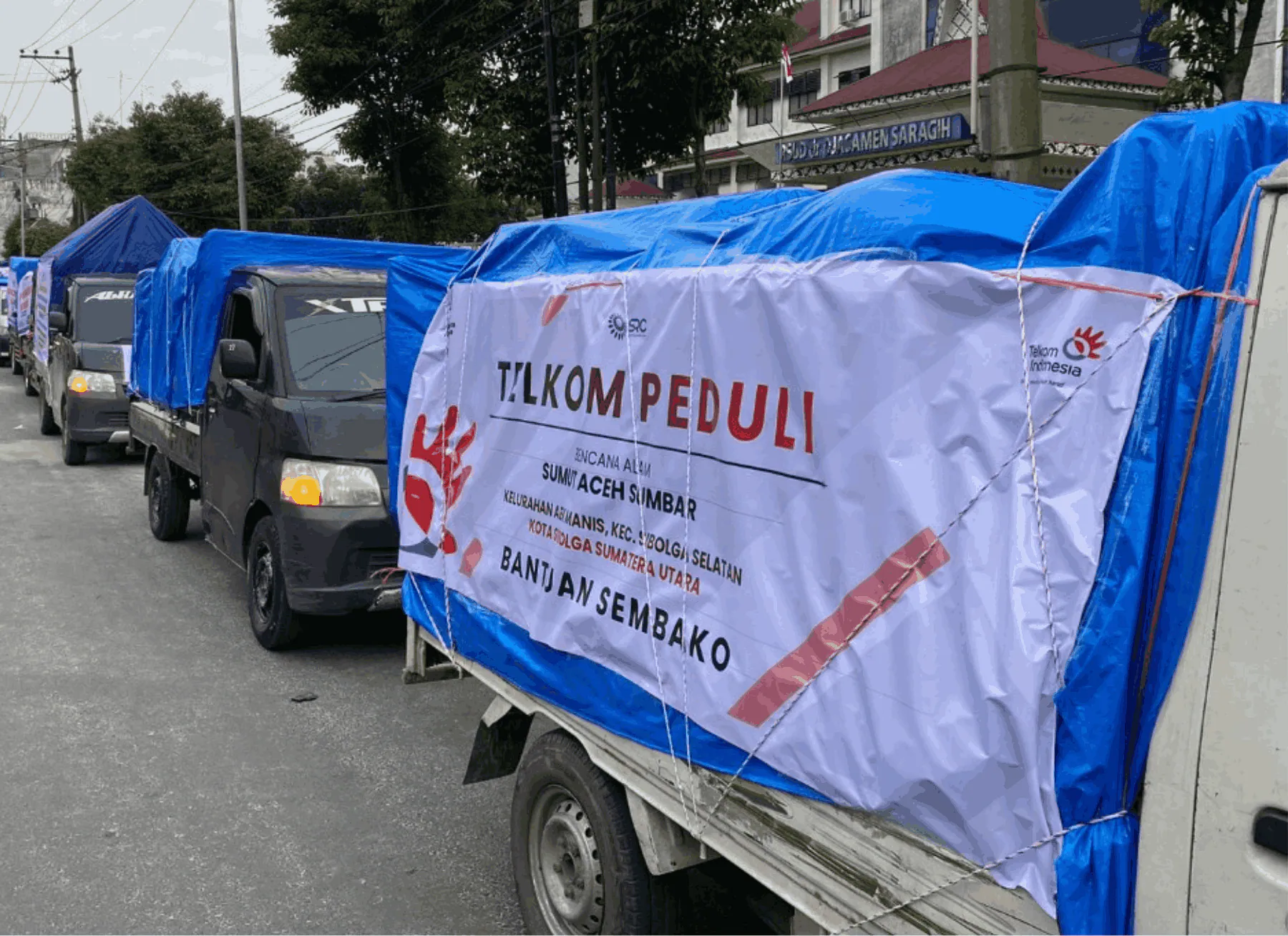 TelkomGroup Salurkan Bantuan untuk Pemulihan Warga Terdampak Banjir Bandang di Sumatra