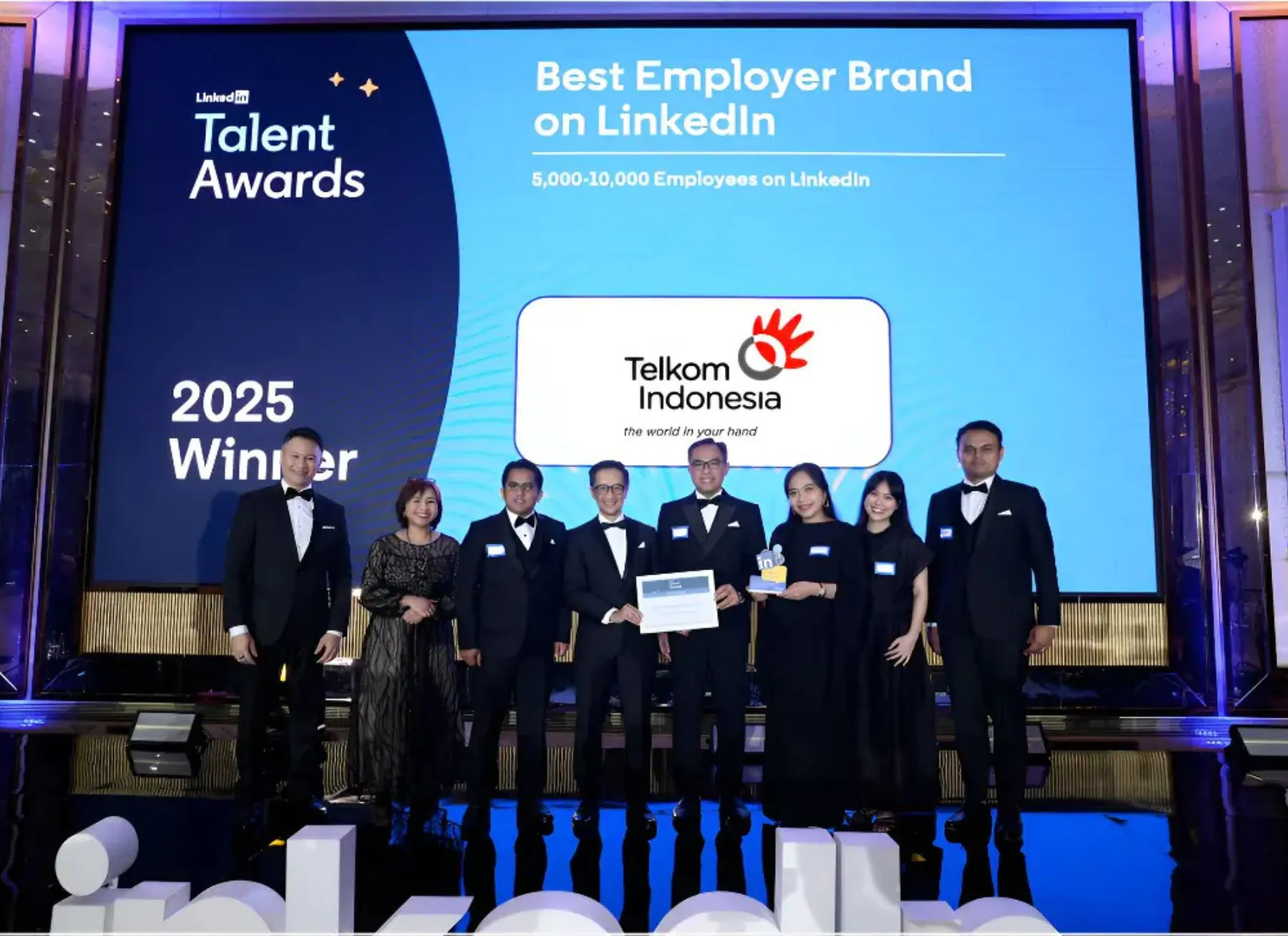 TelkomGroup Bersinar di LinkedIn Talent Awards 2025
