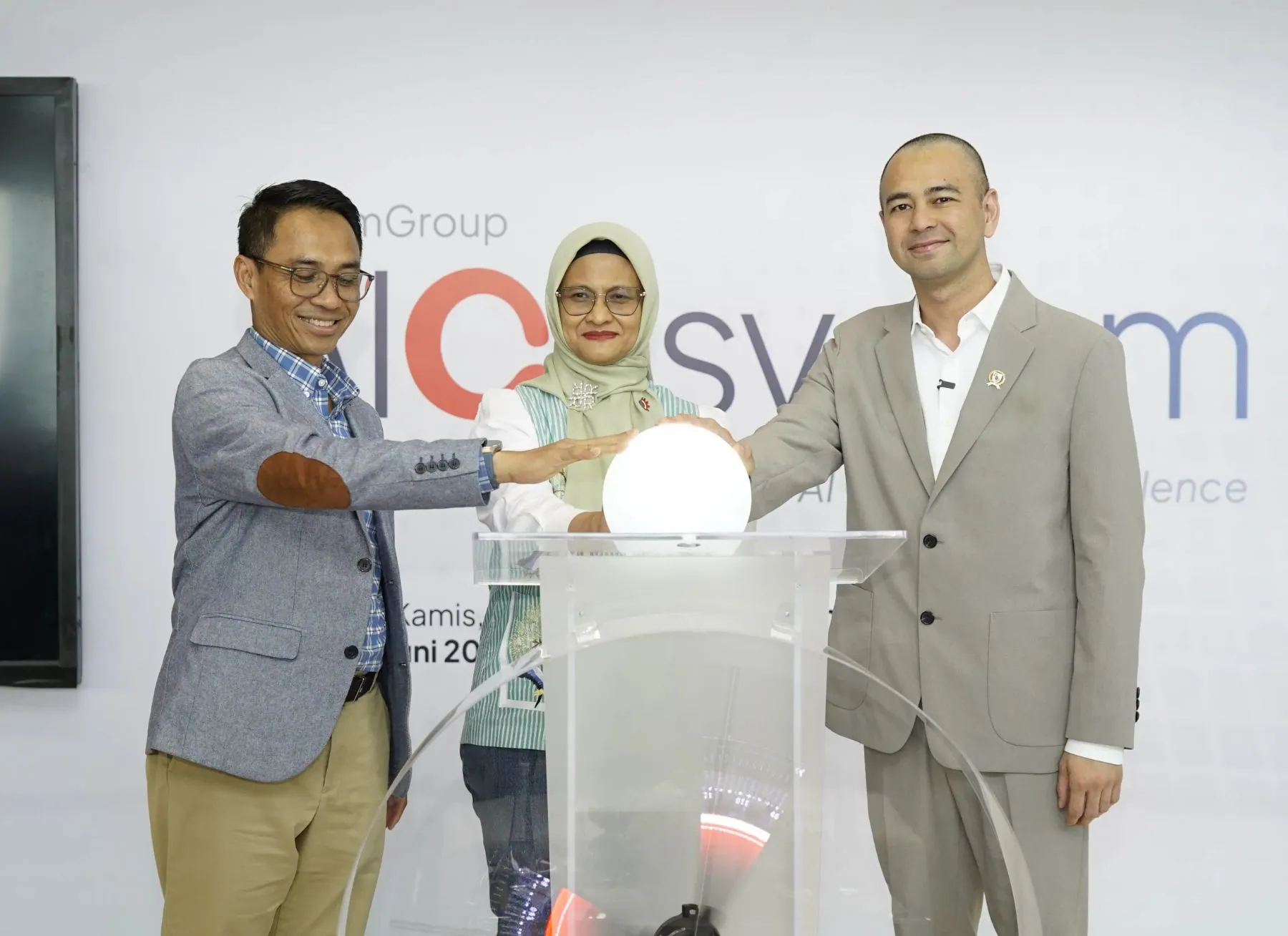 Luncurkan AIcosystem, Telkom Siap Garap Peluang AI di Berbagai Sektor Industri