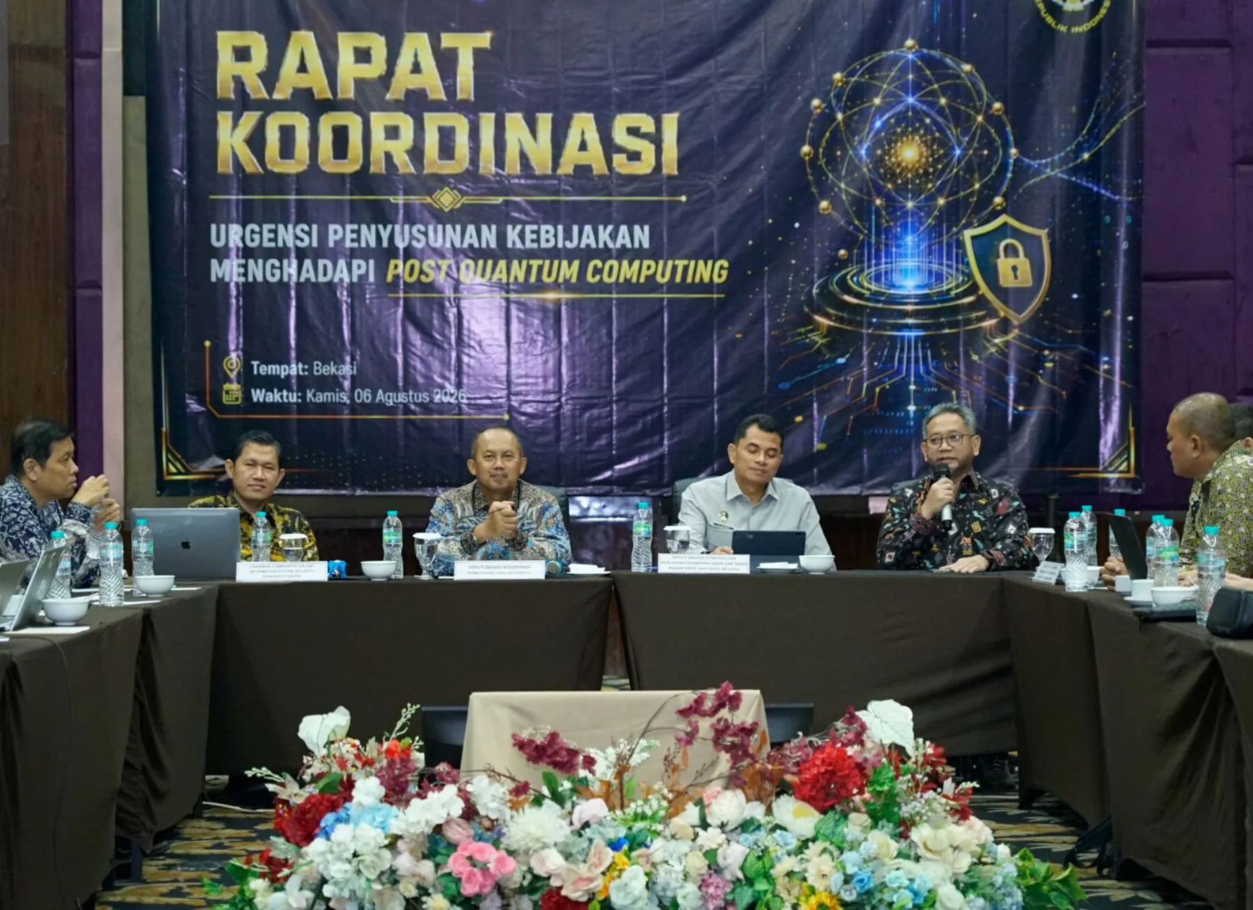 Kemenko Polkam, BSSN, dan Telkom Perkuat Kolaborasi Nasional Hadapi Ancaman Era Komputasi Kuantum